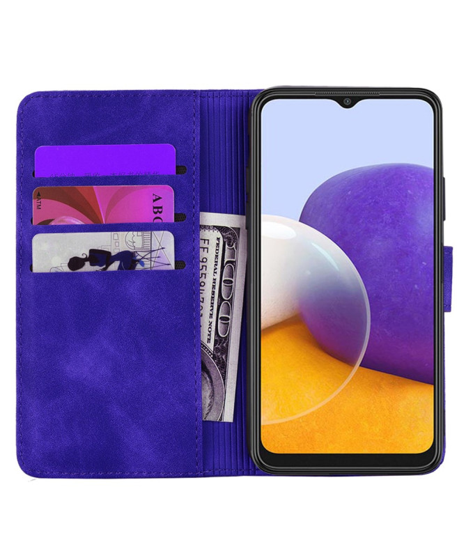 Housse Samsung Galaxy A35 5G Leïla fleur oriental