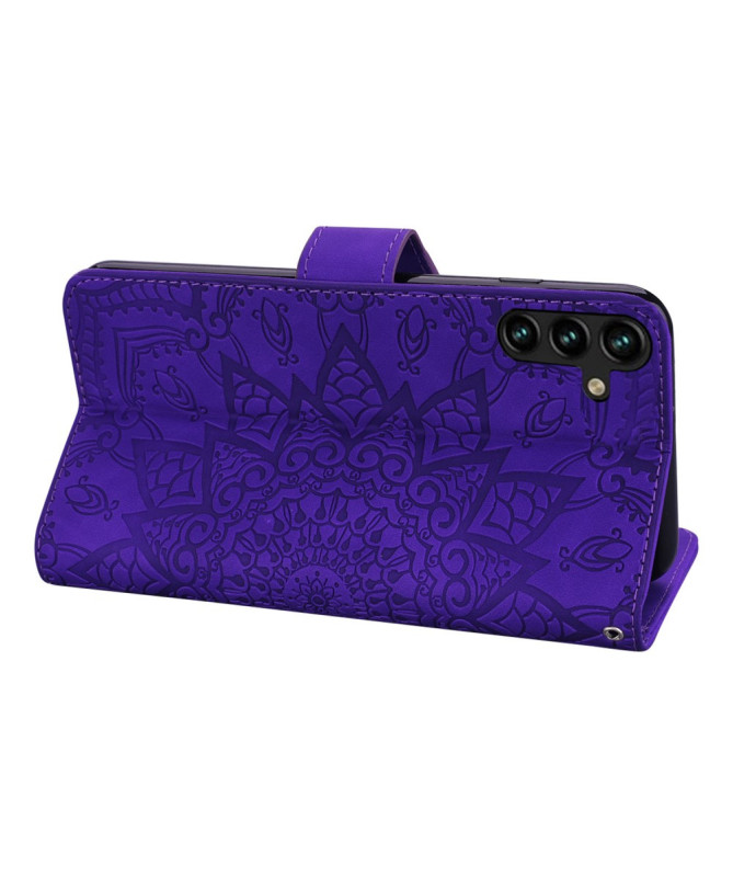 Housse Samsung Galaxy A35 5G Leïla fleur oriental