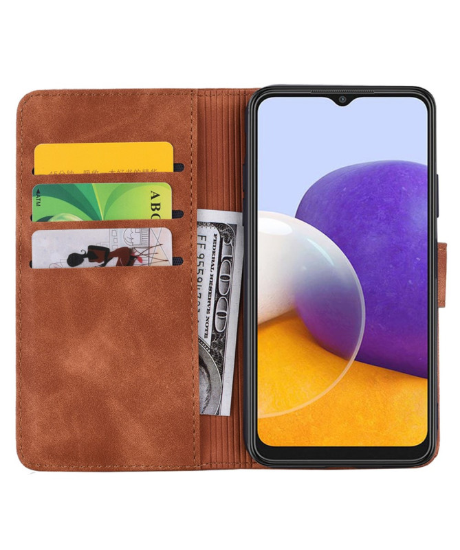 Housse Samsung Galaxy A35 5G Leïla fleur oriental