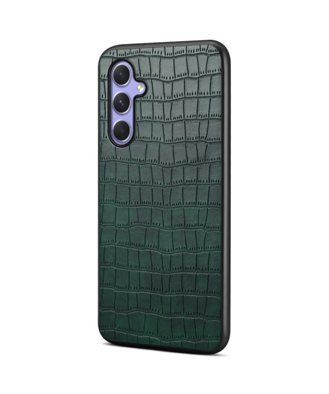 Coque Samsung Galaxy A35 5G Effet Peau Crocodile