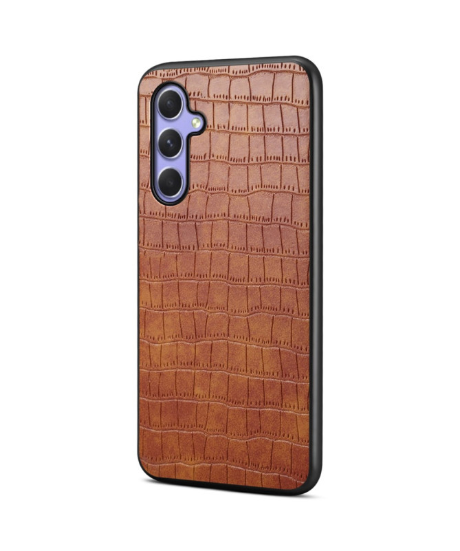 Coque Samsung Galaxy A35 5G Effet Peau Crocodile