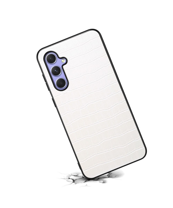 Coque Samsung Galaxy A35 5G Effet Peau Crocodile