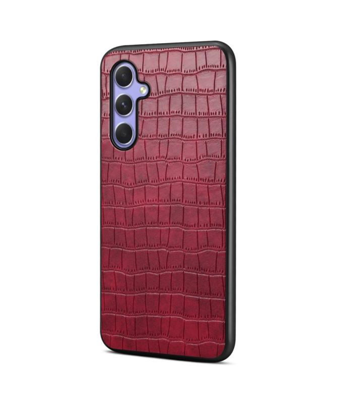Coque Samsung Galaxy A35 5G Effet Peau Crocodile