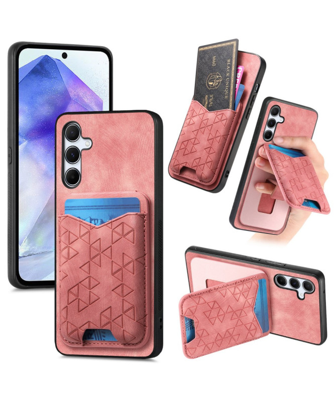 Dorys - Coque Samsung Galaxy A35 5G avec Porte-Carte et Support