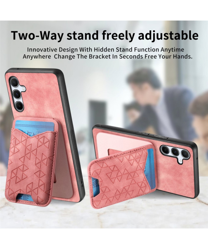 Dorys - Coque Samsung Galaxy A35 5G avec Porte-Carte et Support