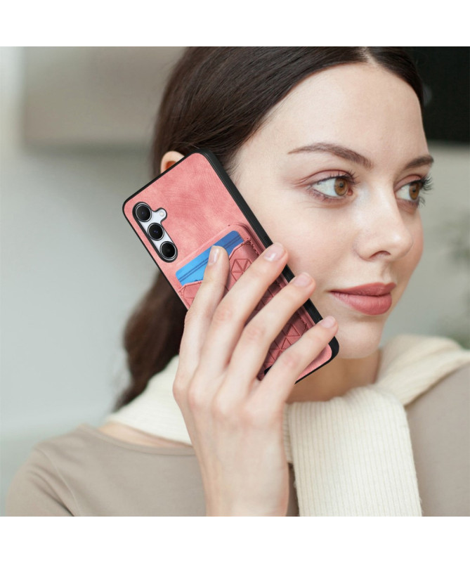 Dorys - Coque Samsung Galaxy A35 5G avec Porte-Carte et Support