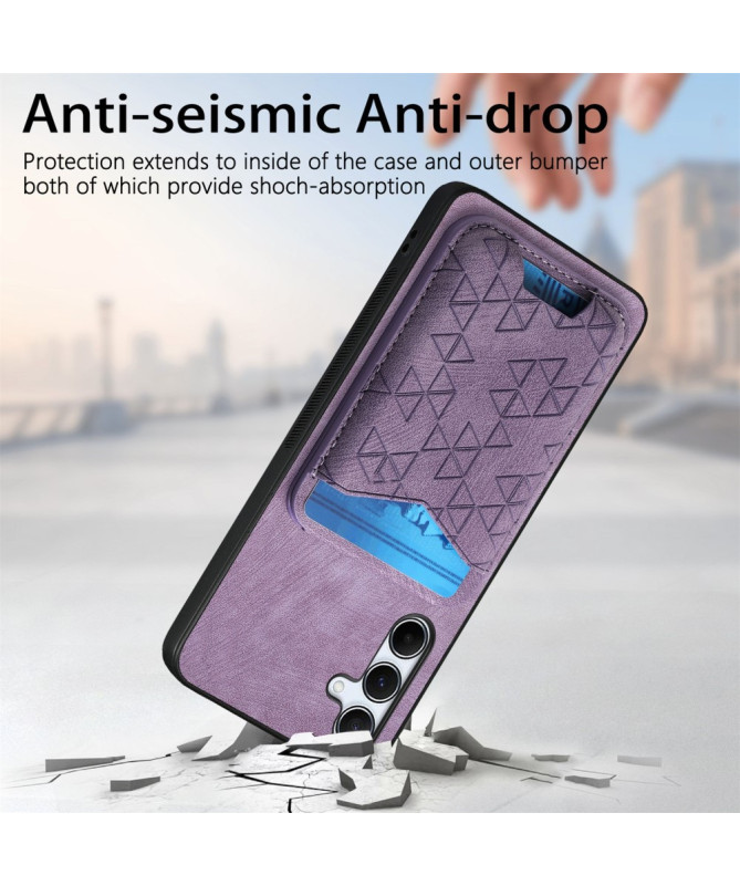 Dorys - Coque Samsung Galaxy A35 5G avec Porte-Carte et Support