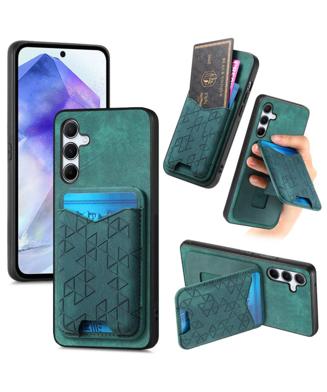 Dorys - Coque Samsung Galaxy A35 5G avec Porte-Carte et Support