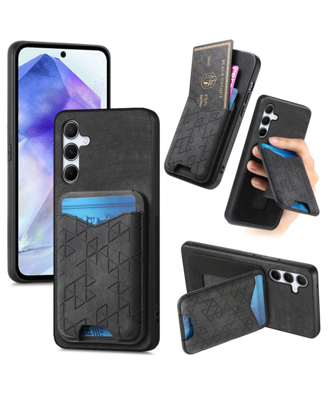 Dorys - Coque Samsung Galaxy A35 5G avec Porte-Carte et Support