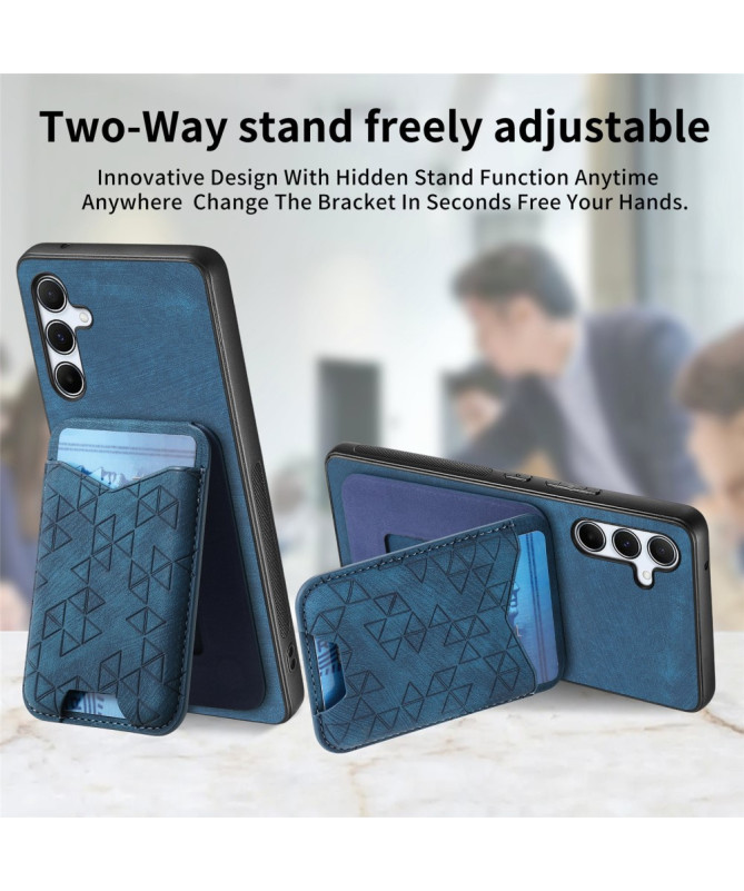 Dorys - Coque Samsung Galaxy A35 5G avec Porte-Carte et Support