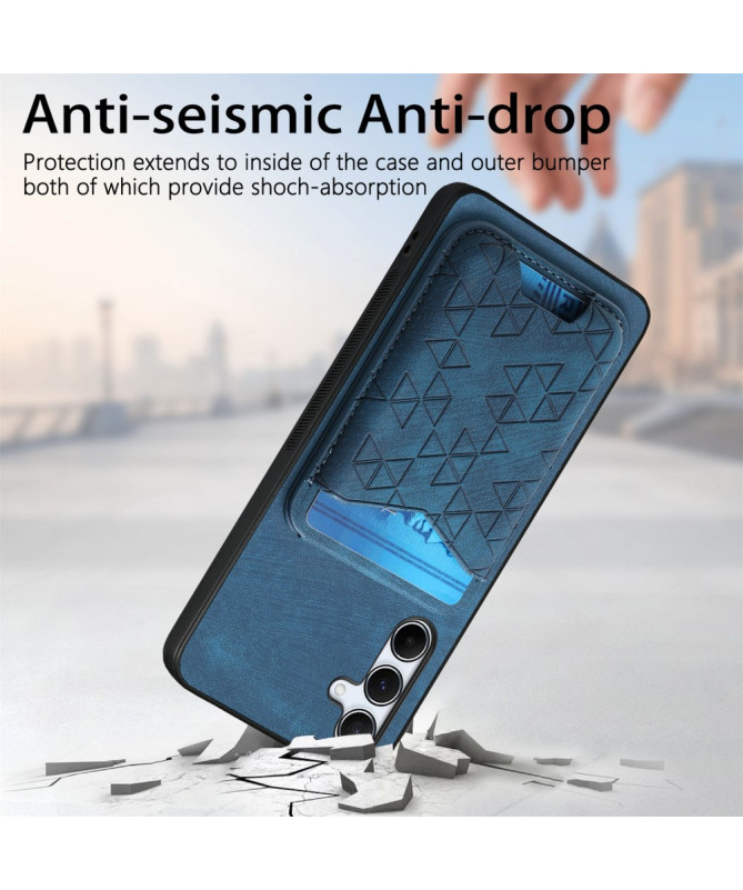 Dorys - Coque Samsung Galaxy A35 5G avec Porte-Carte et Support