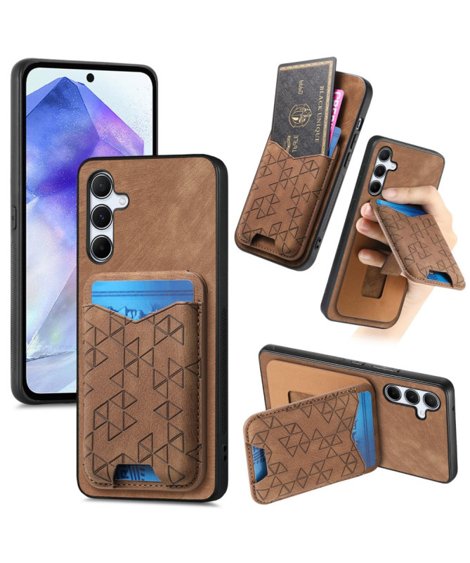 Dorys - Coque Samsung Galaxy A35 5G avec Porte-Carte et Support