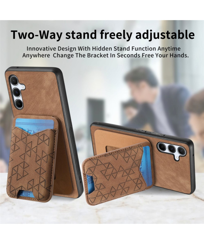 Dorys - Coque Samsung Galaxy A35 5G avec Porte-Carte et Support