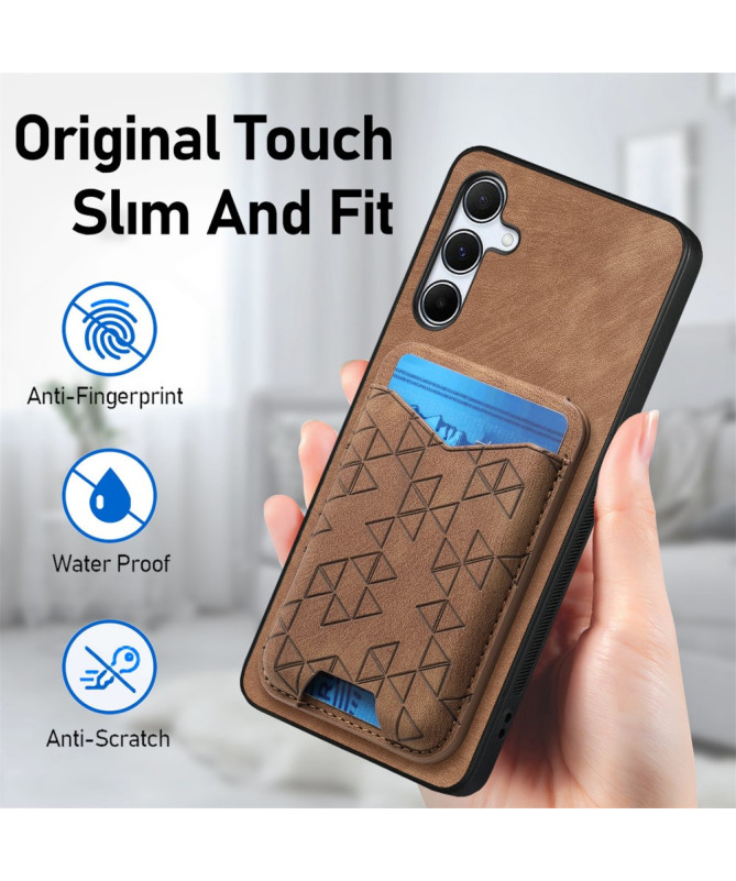 Dorys - Coque Samsung Galaxy A35 5G avec Porte-Carte et Support