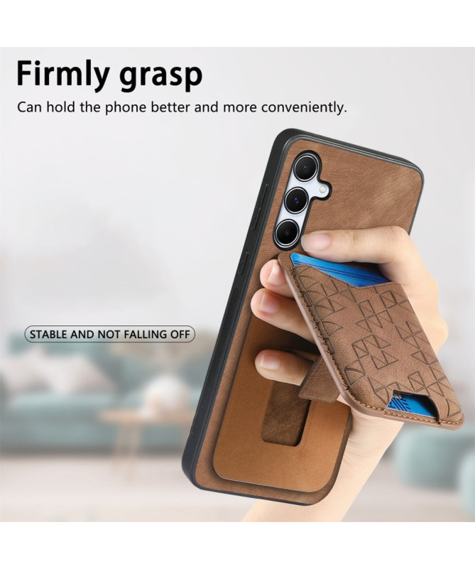 Dorys - Coque Samsung Galaxy A35 5G avec Porte-Carte et Support