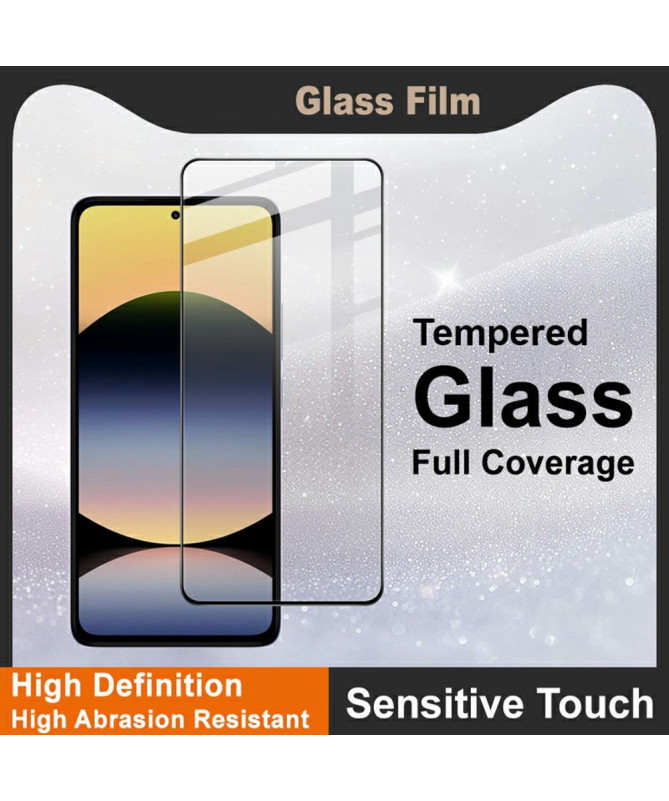 Protection d’écran Xiaomi Redmi Note 14 4G en verre trempé full size