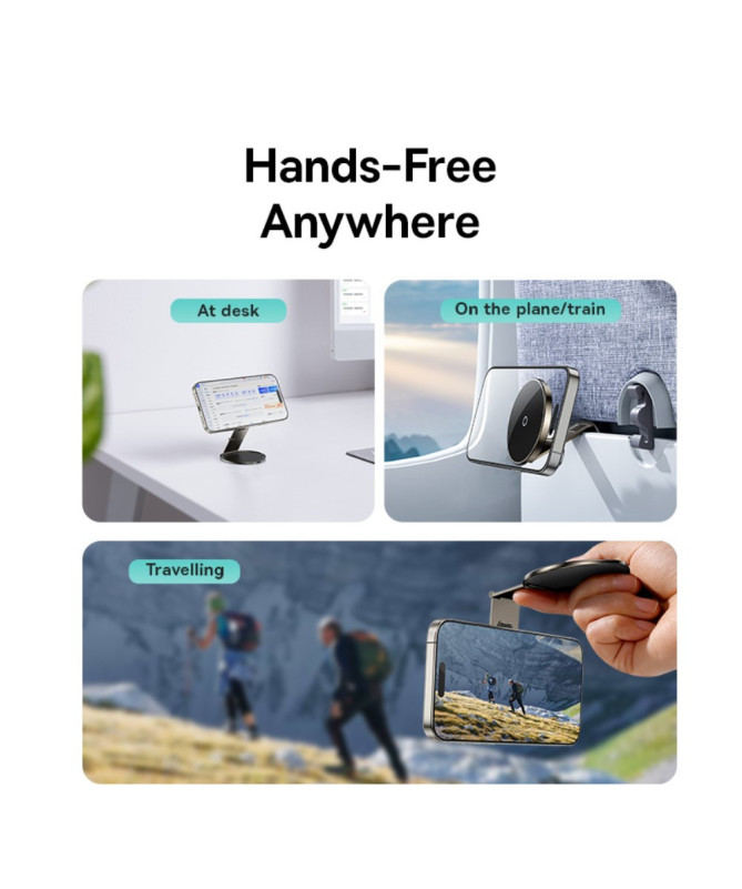 Support BASEUS Primetrip VX1 | Magnétique et Pliable