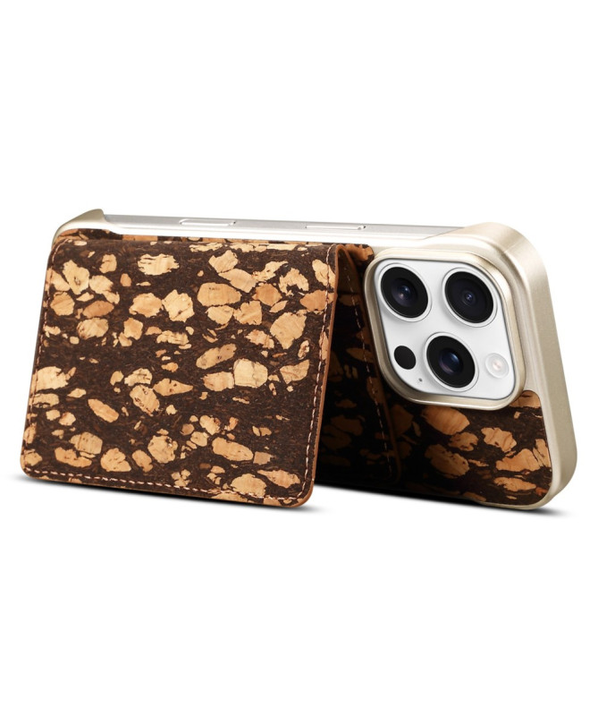 Coque iPhone 16 Pro Max MagFolio Cork | Motif Liège & MagSafe