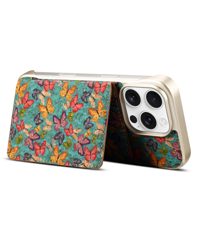 Coque iPhone 16 Pro Max MagFolio Butterfly | Motif Papillons & MagSafe