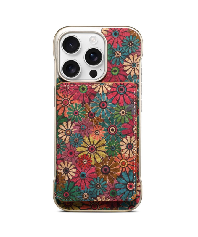 Coque iPhone 16 Pro Max MagFolio Daisy | Motif Fleuri & MagSafe
