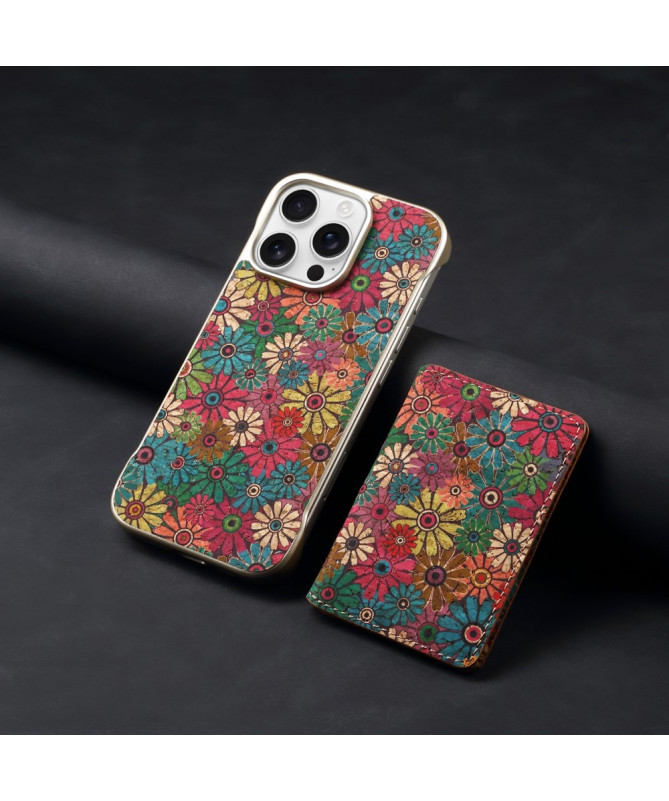 Coque iPhone 16 Pro Max MagFolio Daisy | Motif Fleuri & MagSafe