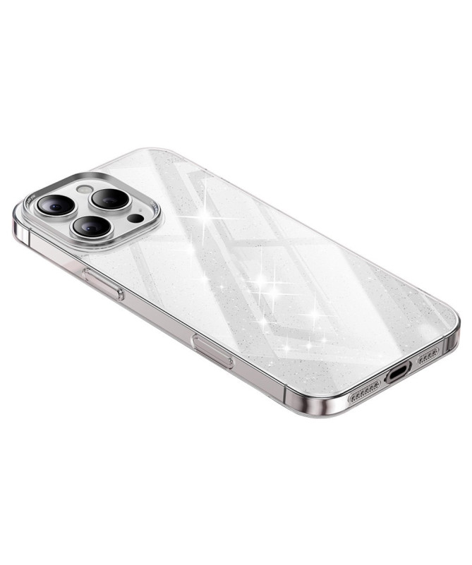 Coque iPhone 16 Pro Max CrystalGlow | Transparente et Scintillante