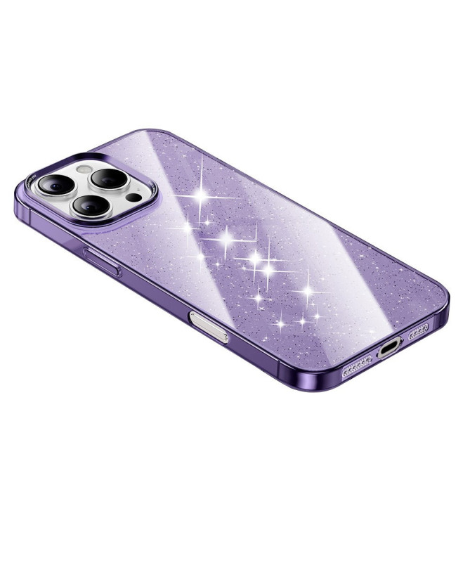 Coque iPhone 16 Pro Max CrystalGlow | Transparente et Scintillante