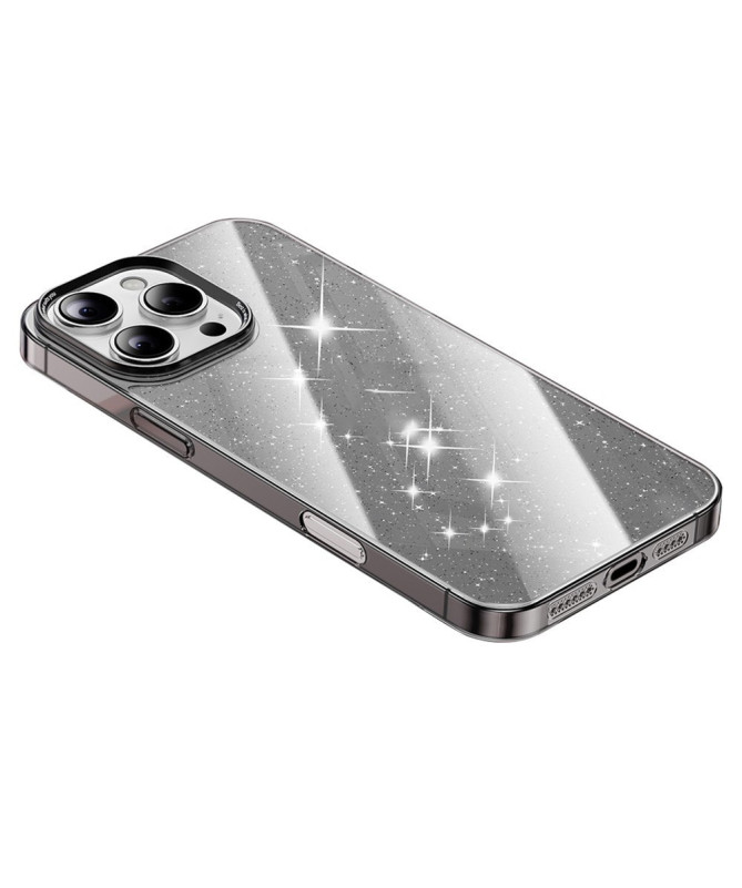Coque iPhone 16 Pro Max CrystalGlow | Transparente et Scintillante