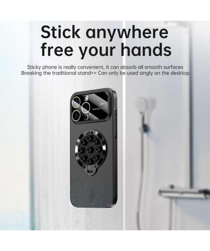 Coque iPhone 16 Pro Max Grip Stand | Support Ventouse & MagSafe