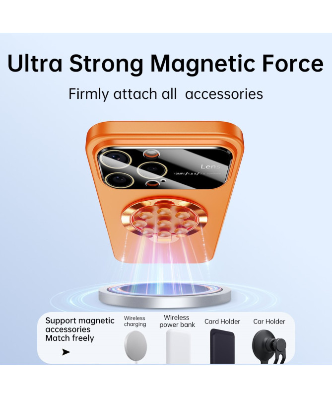 Coque iPhone 16 Pro Max Grip Stand | Support Ventouse & MagSafe