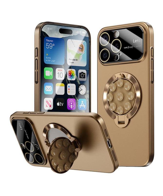 Coque iPhone 16 Pro Max Grip Stand | Support Ventouse & MagSafe