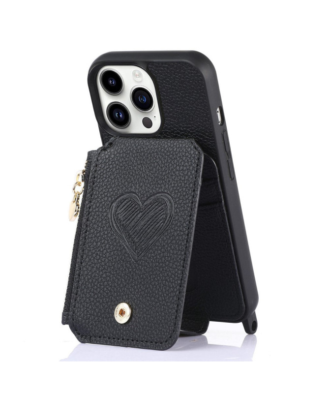 Coque iPhone 16 Pro Max Portefeuille, Stand et Lanière
