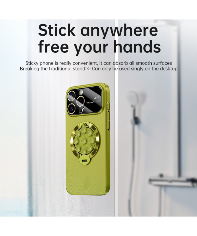 Coque iPhone 16 Pro Max Grip Stand | Support Ventouse & MagSafe