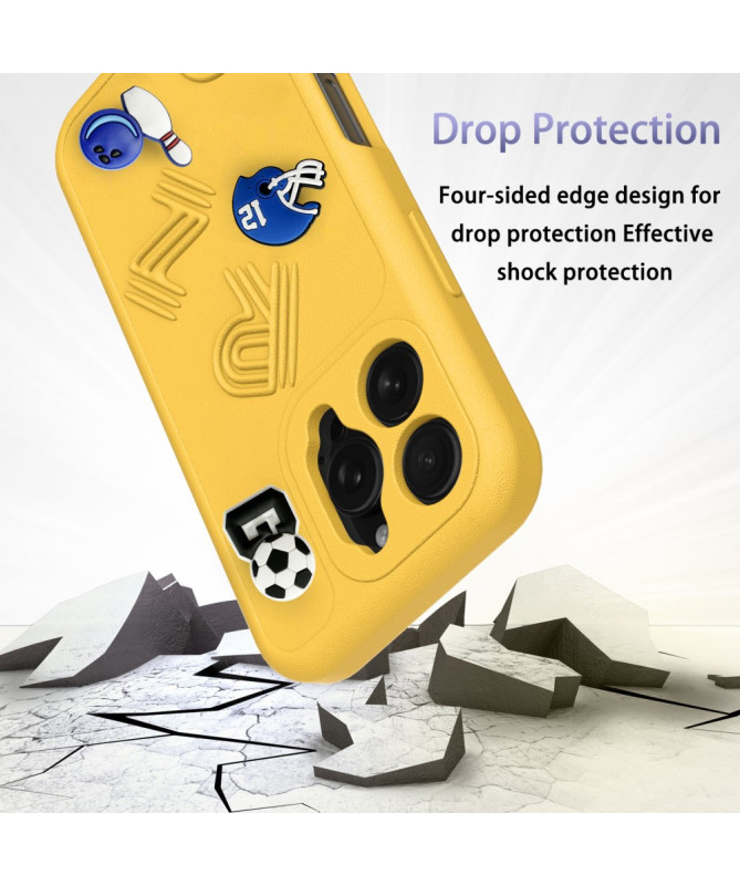 Coque iPhone 16 Pro Max PlayShield | Protection Sportive et Fun