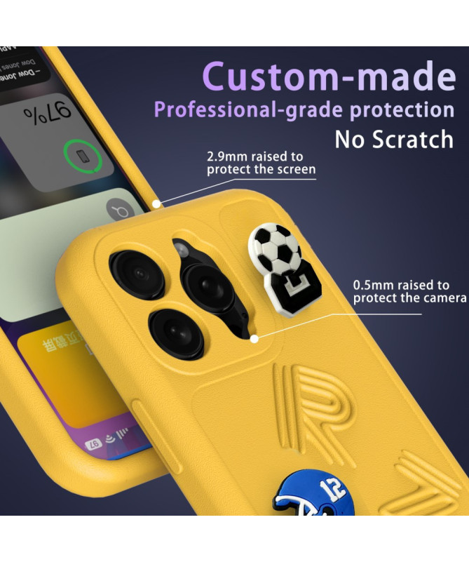 Coque iPhone 16 Pro Max PlayShield | Protection Sportive et Fun