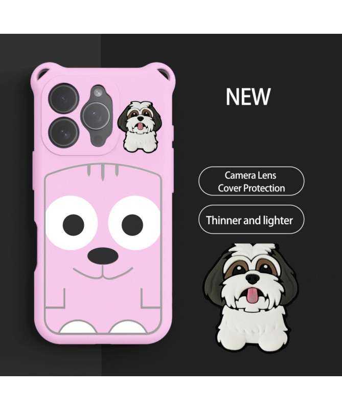 Coque iPhone 16 Pro Max FunGuard | Protection Chien Cartoon