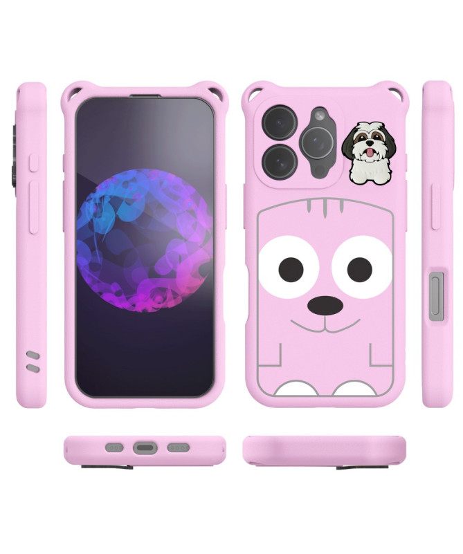 Coque iPhone 16 Pro Max FunGuard | Protection Chien Cartoon