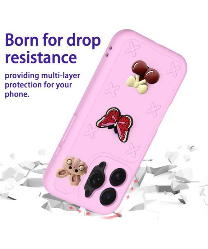Coque iPhone 16 Pro Max CuteShield | Protection 3D Design