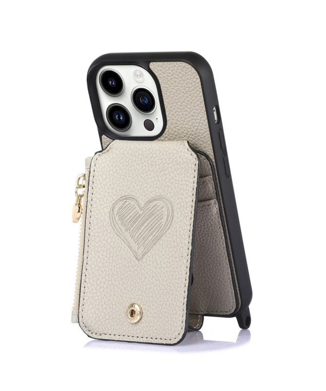 Coque iPhone 16 Pro Max Portefeuille, Stand et Lanière