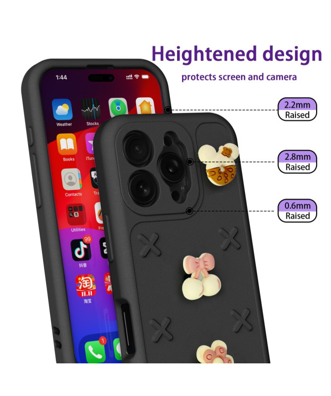 Coque iPhone 16 Pro Max CuteShield | Protection 3D Design
