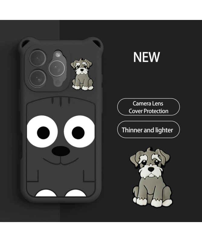Coque iPhone 16 Pro Max FunGuard | Protection Chien Cartoon