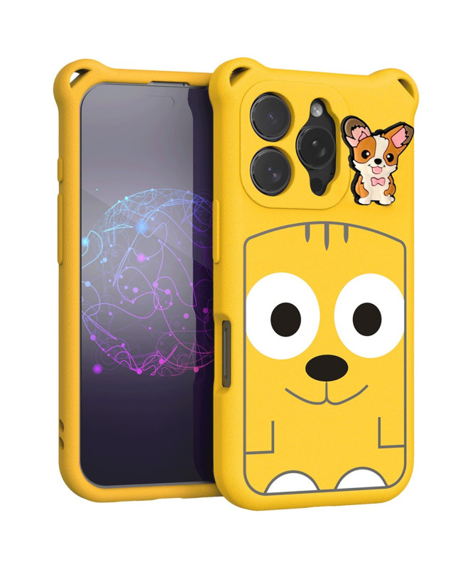 Coque iPhone 16 Pro Max FunGuard | Protection Chien Cartoon