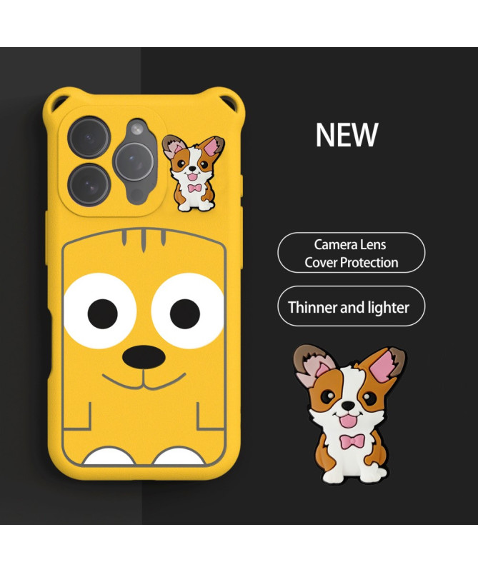 Coque iPhone 16 Pro Max FunGuard | Protection Chien Cartoon