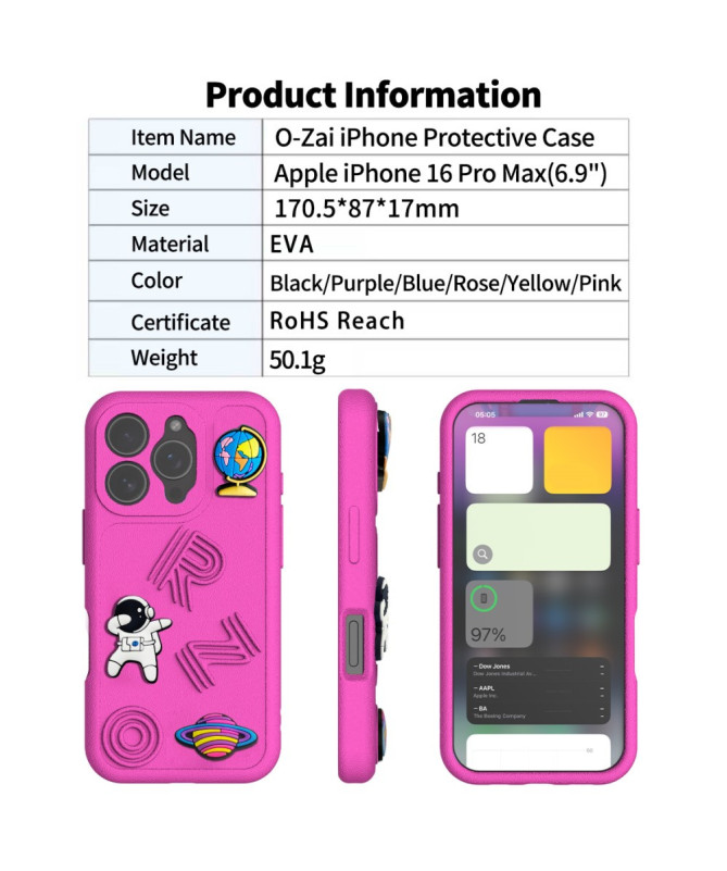 Coque iPhone 16 Pro Max PlayShield | Protection Sportive et Fun