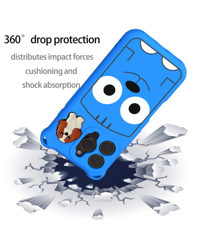 Coque iPhone 16 Pro Max FunGuard | Protection Chien Cartoon