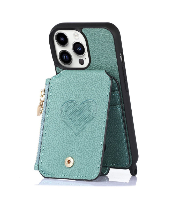 Coque iPhone 16 Pro Max Portefeuille, Stand et Lanière