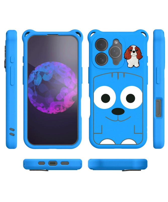 Coque iPhone 16 Pro Max FunGuard | Protection Chien Cartoon