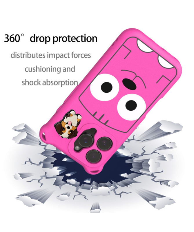 Coque iPhone 16 Pro Max FunGuard | Protection Chien Cartoon