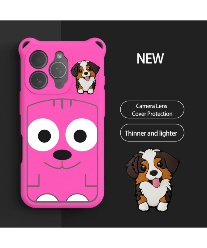 Coque iPhone 16 Pro Max FunGuard | Protection Chien Cartoon