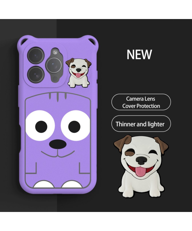 Coque iPhone 16 Pro Max FunGuard | Protection Chien Cartoon